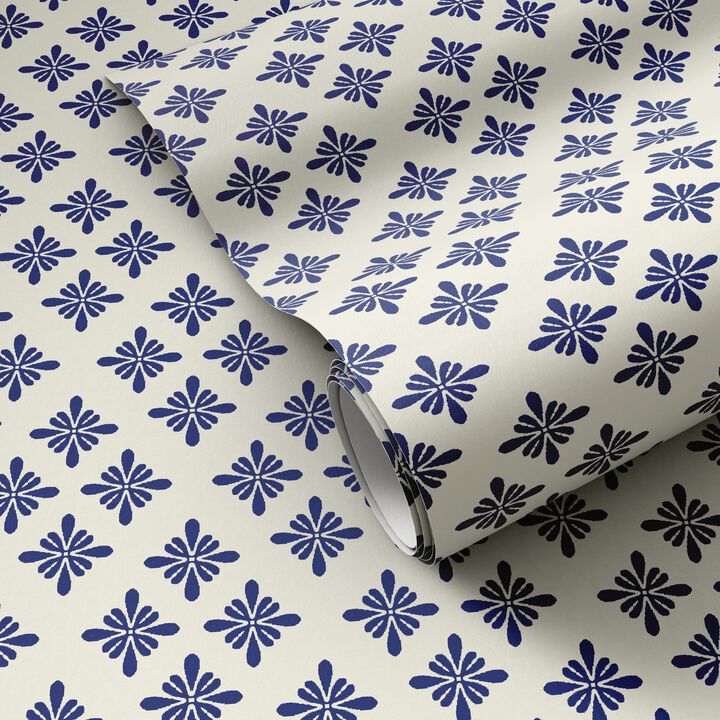 Conspectus Wallpaper by Getty Images - Conspectus Navy II