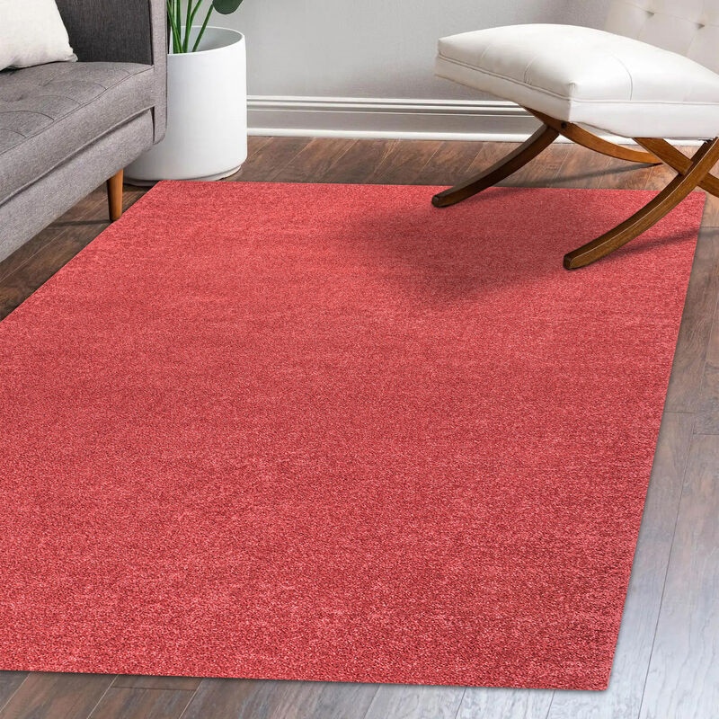 Haze Solid Low Pile Area Rug