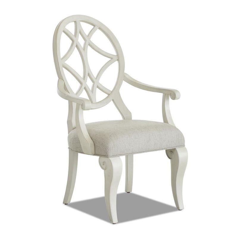 Legacy Classic Jasper County Arm Chair (wood back, Uph seat)
