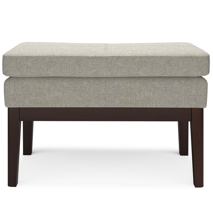 Simpli Home Carlson Small Ottoman Bench