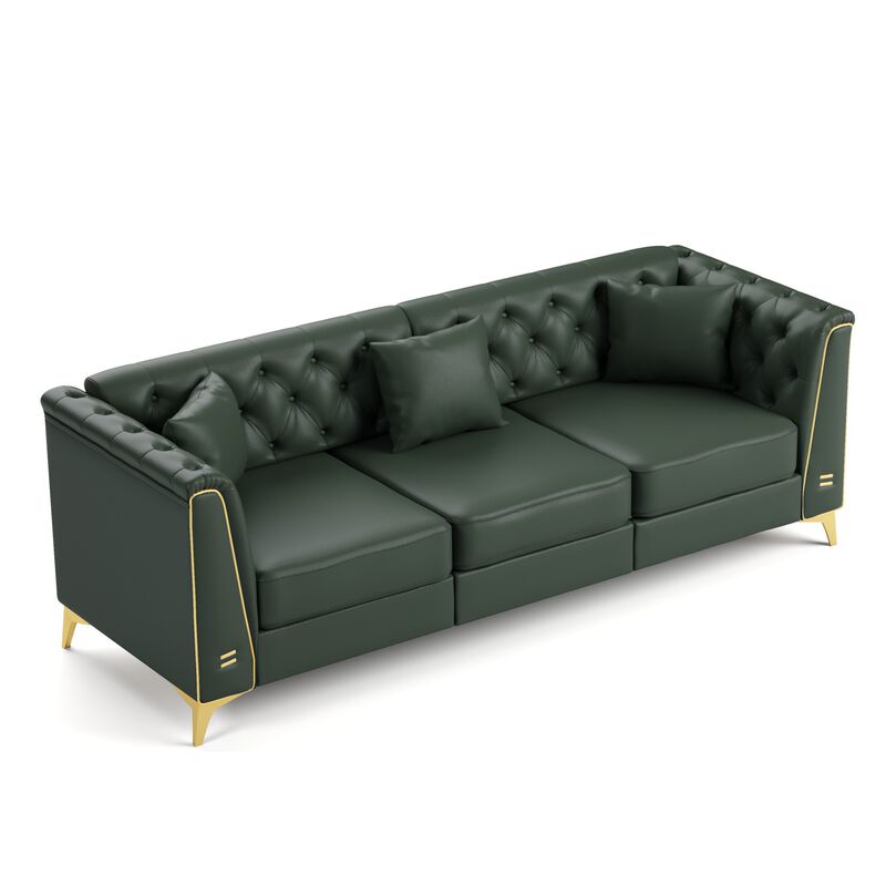 Modular Chesterfield Sofa image number 7