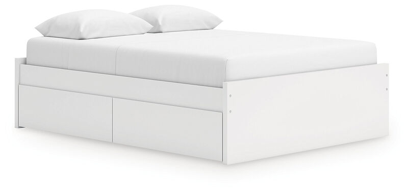 Onita Queen Platform Bed with 1 Side Storage image number 0