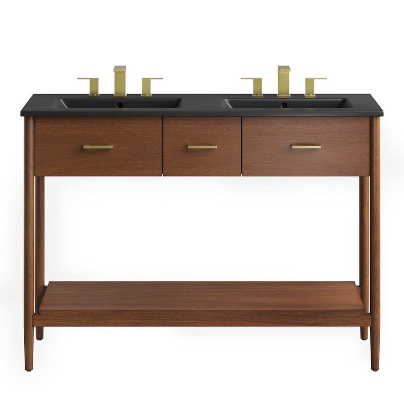 Zaire 48" Double Sink Bathroom Vanity image number 5