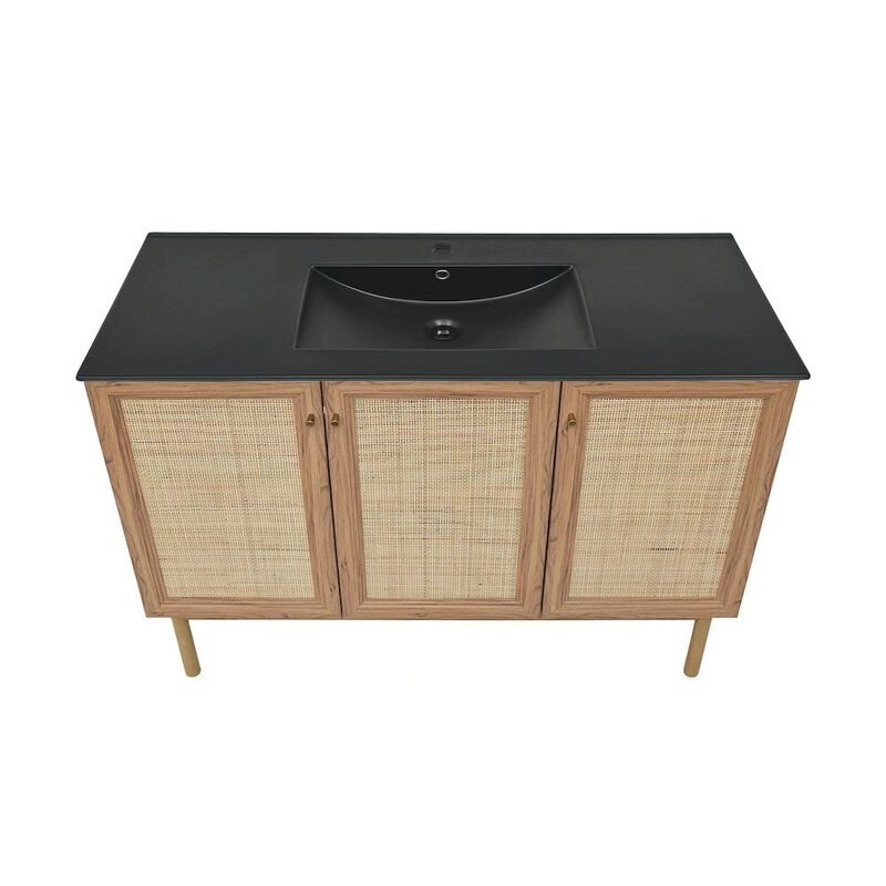 Classe 48" Freestanding Bathroom Vanity with Sink Top image number 6