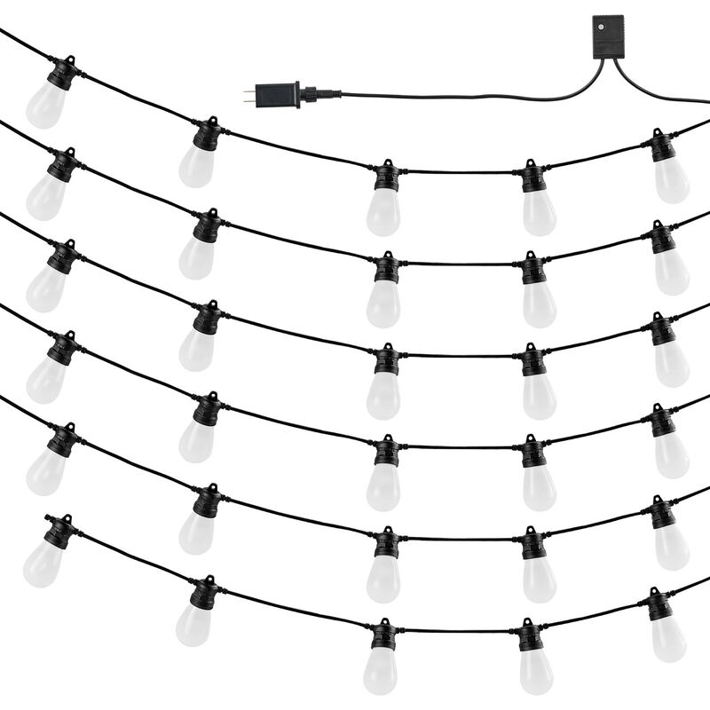 Outdoor String Lights with APP Control, 30 Bulbs, Dimmable Patio Lights, Waterproof image number 0
