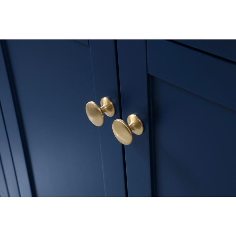 Elegant Kitchen and Bath 48 inch Single bathroom vanity in blue