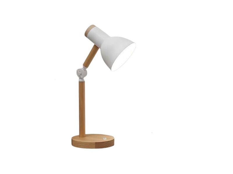 LED 3 Color Table Lamp For Living Room Bedroom Home Office White image number 0