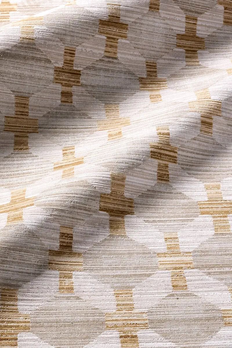 Muted Mosaic Taylen Gold 8'6" x 11'6" Rug image number 4