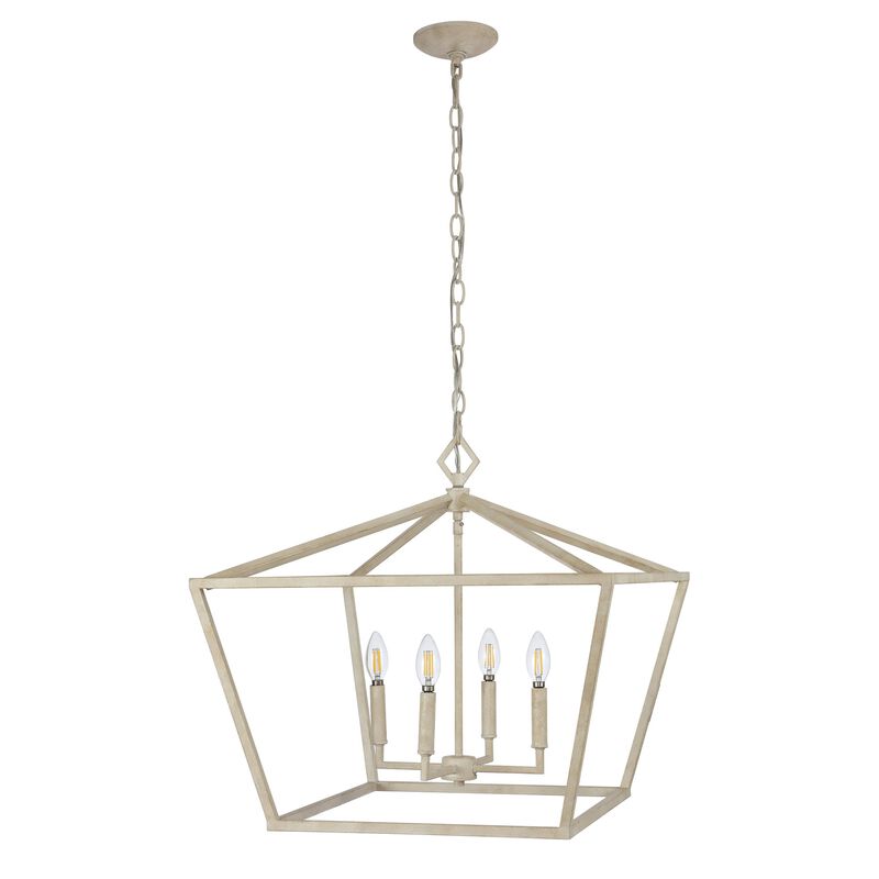 Gatsby Adjustable Iron Rustic Glam LED Pendant
