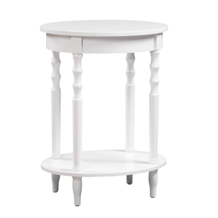 Convenience Concepts  Classic Accents Brandi Oval End Table,   27 x 15.75 x 19.75 in.