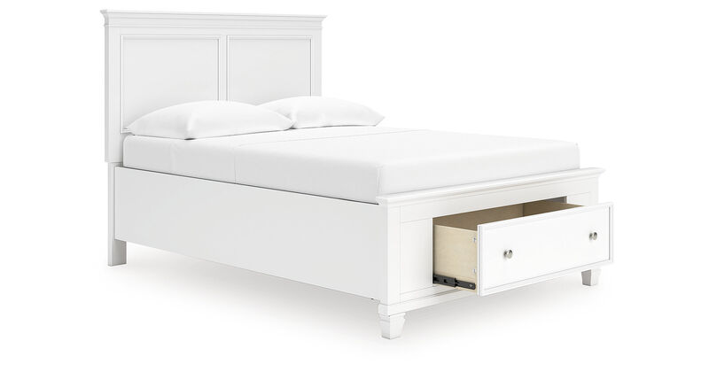 Fortman full Panel Storage Bed image number 1