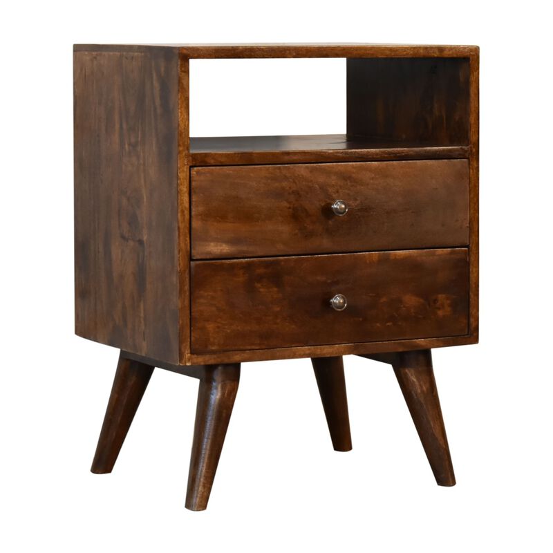 Artisan Furniture Solid Wood Classic Chestnut Nightstand
