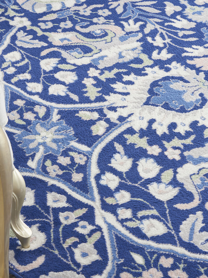 Whimsicle WHS10 Navy/Multicolor 8'4" x 11'6" Rug image number 7