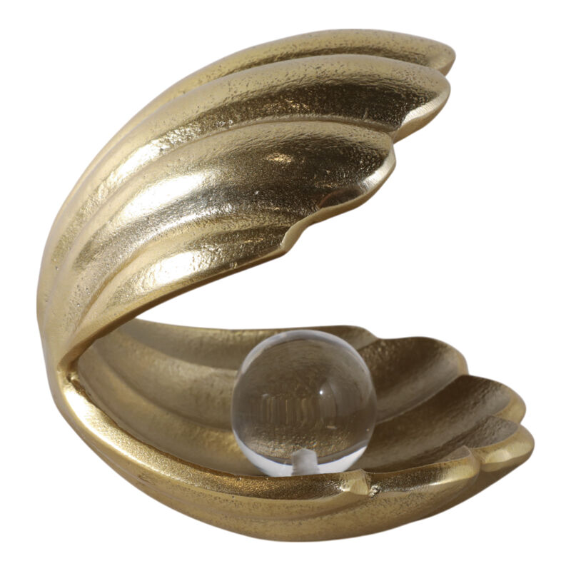 5" Clam With Acrylic Pearl image number 2
