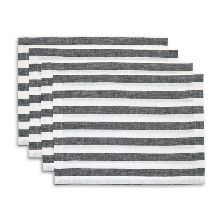 Linen Placemats - Sorrento Stripe