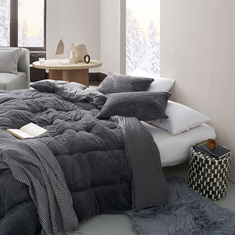 Are You Kidding Bare - Coma Inducer® Oversized Comforter - Charcoal Gray.