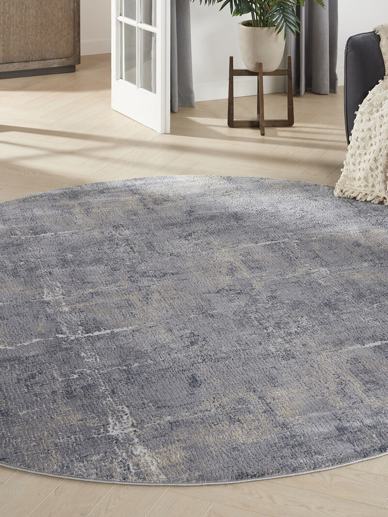 Rustic Textures RUS06 Gray/Beige 7'10" x 10'6" Rug image number 6