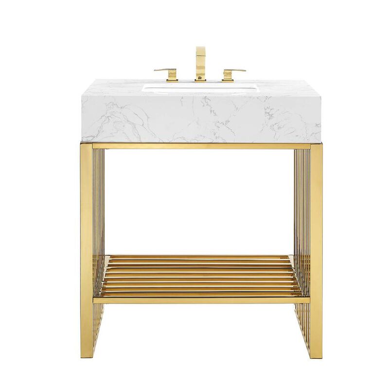 Modway Gridiron 30 Bathroom Vanity