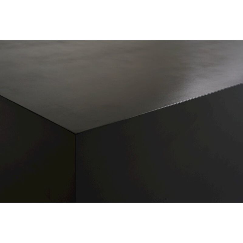 Modrest Fresno - Modern Black Concrete Coffee Table
