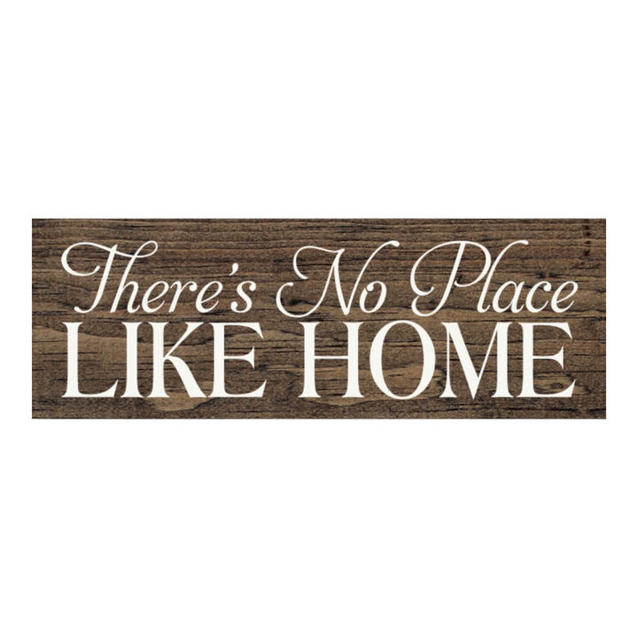 There's No Place Like Home Decorative Home Wall Accent
