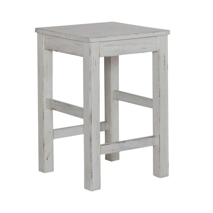 Liberty Furniture River Place Counter Height Swivel Stool  - Riverstone White