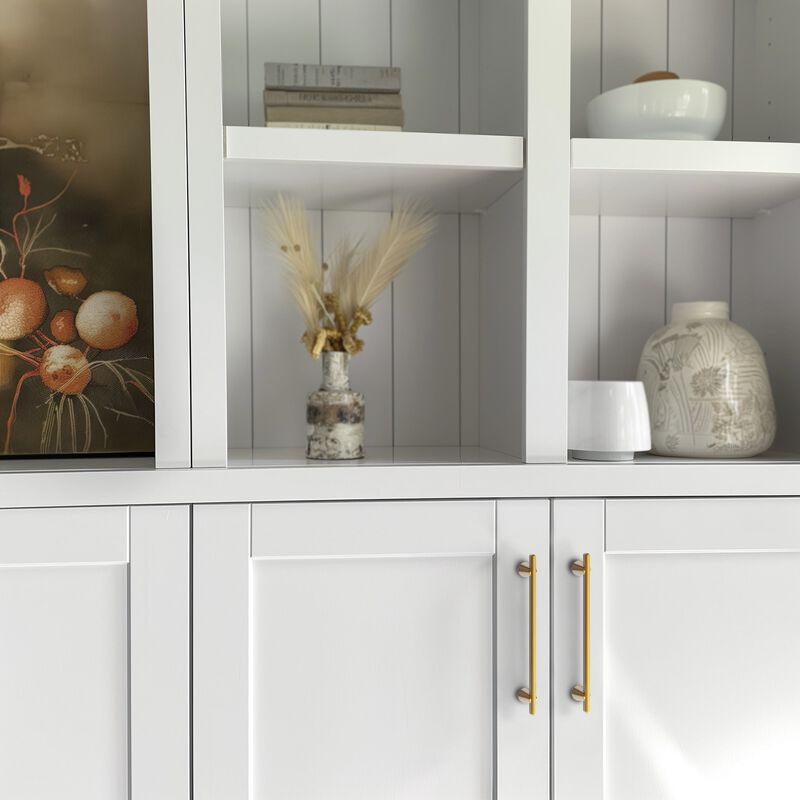 Hestia Hardware 10 Pack 5 Inch Cone Shape Modern Cabinet Bar Pull image number 1