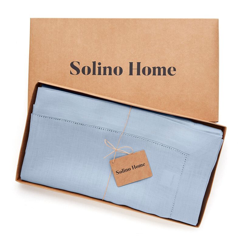 Linen Tablecloth - Classic Hemstitch