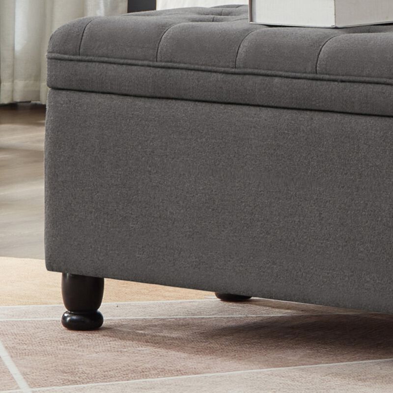 Bemgwu Storage Linen Bench image number 4