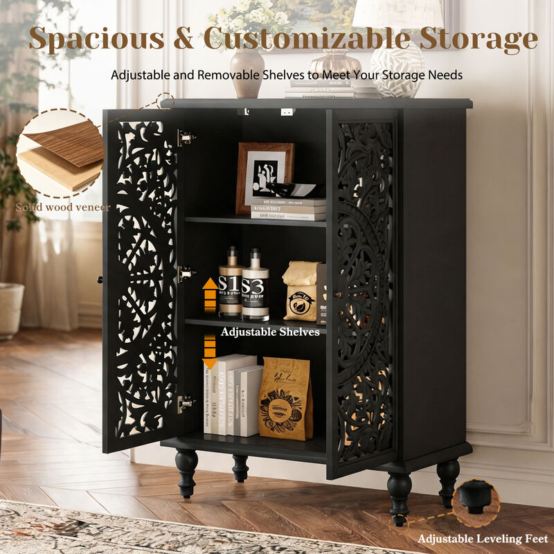 Zuggo 47" Tall Accent Cabinet image number 4