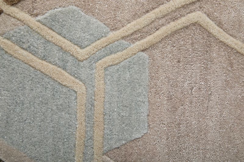 Maridian 8A72F Beige/Brown 5' x 8' Rug image number 5