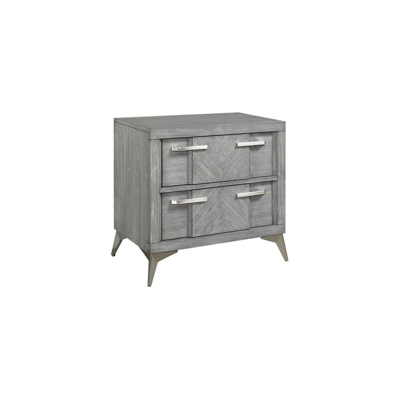 Aries 2 Drawer Nightstand