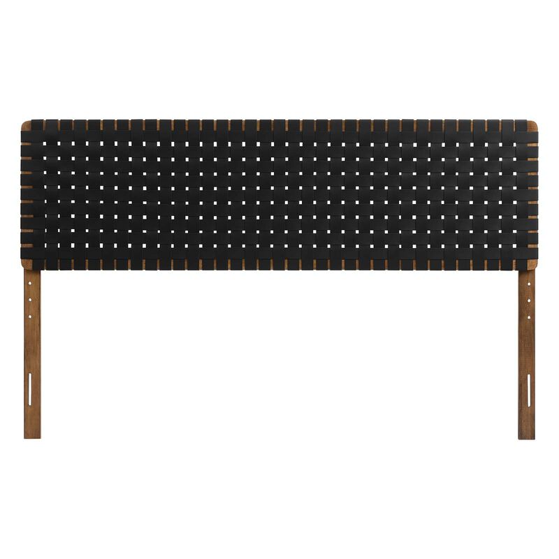 Sparta Weave Vegan Leather King Headboard image number 0