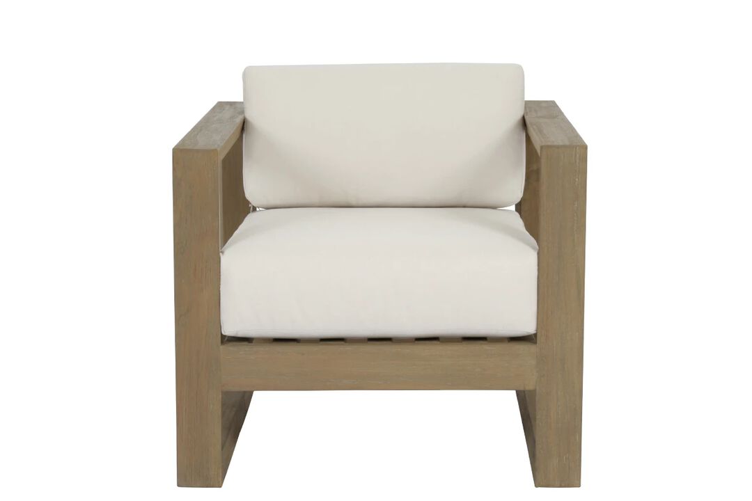 Coastal Teak Club Chair