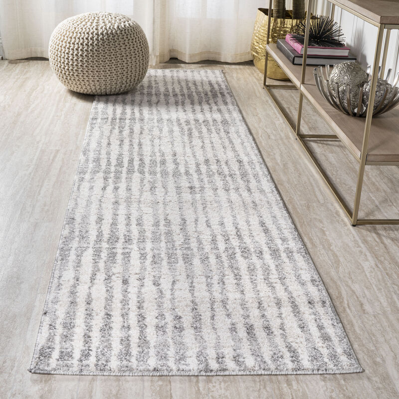 Skoura Modern Bold Stripe Area Rug