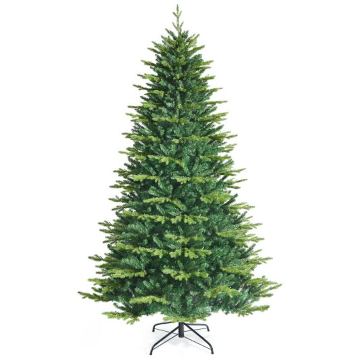 Pre-lit Artificial Hinged Christmas Tree with APP Controlled LED Lights