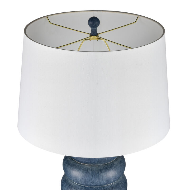 Barden Blue Table Lamp Set