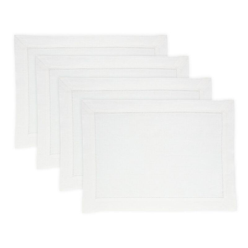 Linen Placemats - Medium Weight Hemstitch