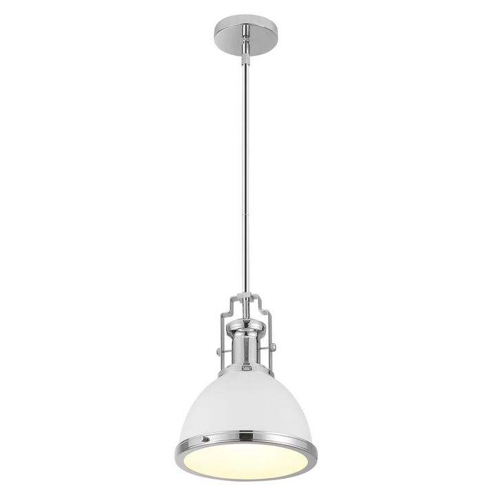 Homer Modern Industrial Iron LED Dome Pendant