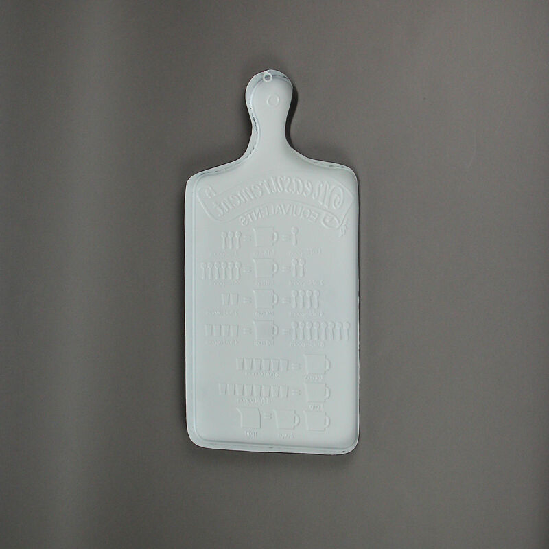 Measurement Conversion Chart Cutting Board Metal Wall Plaque 22 Inches High Red image number 4