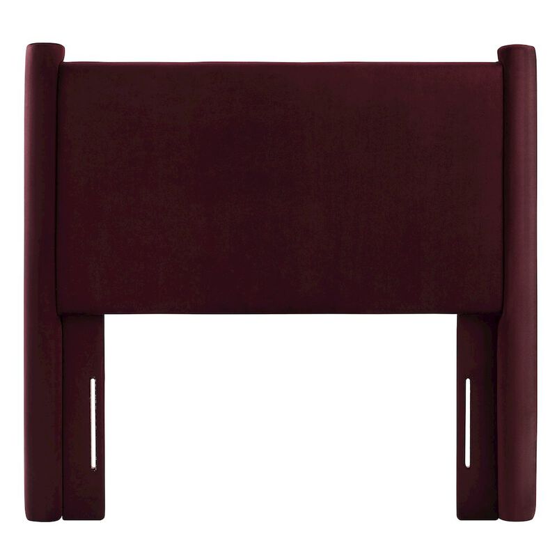 Rael Performance Velvet Twin Headboard image number 0