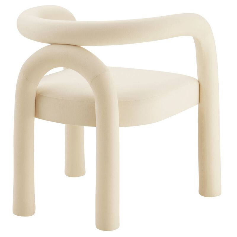 Astrid Performance Velvet Dining Chair image number 4