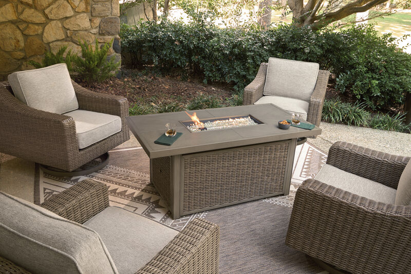 Revare Beach Outdoor Fire Pit Table image number 2