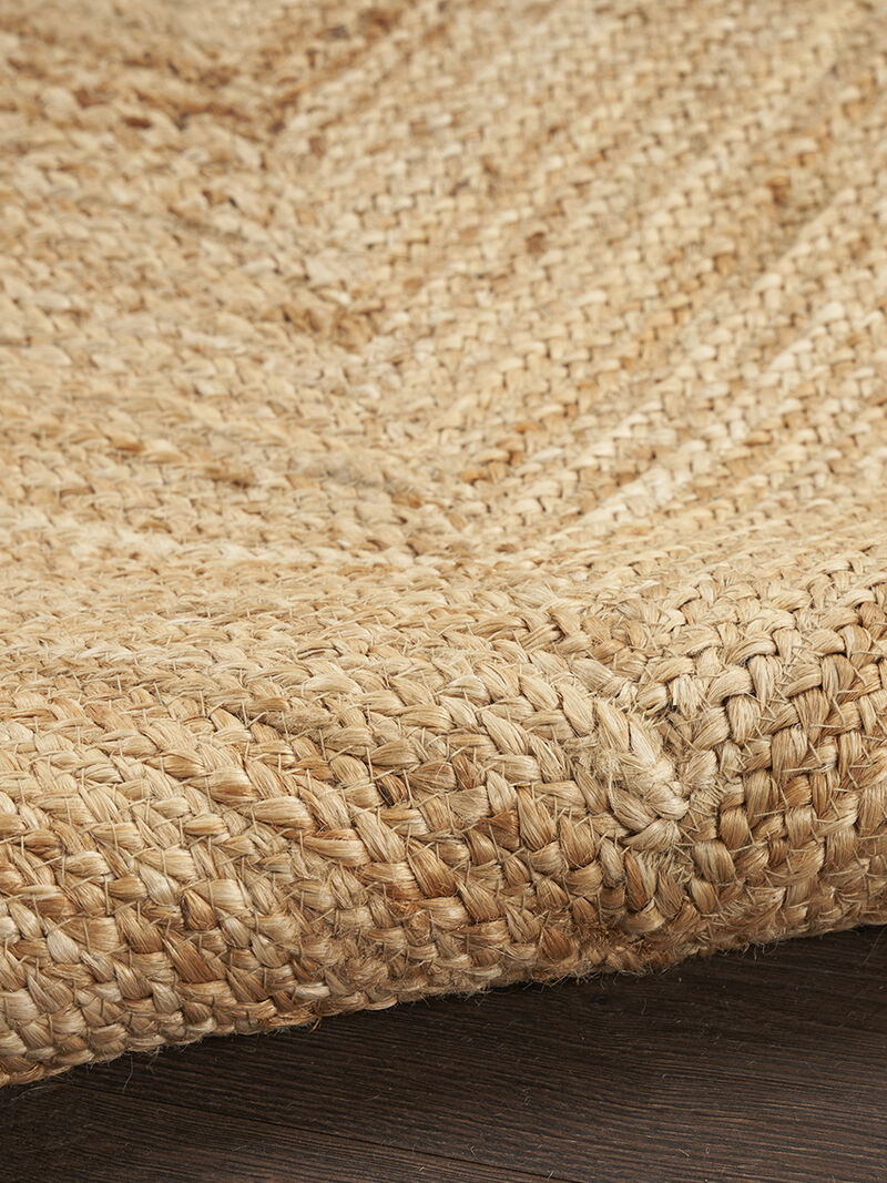 Natural Jute NJT03 Natural 4' x 6' Rug