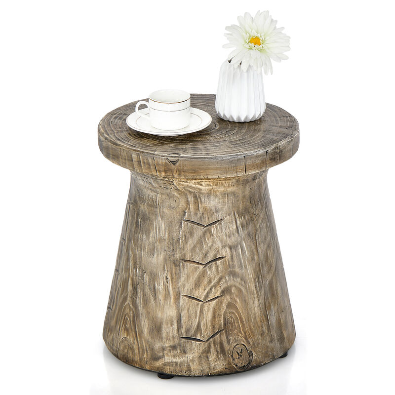 Weather Resident Rock End Table