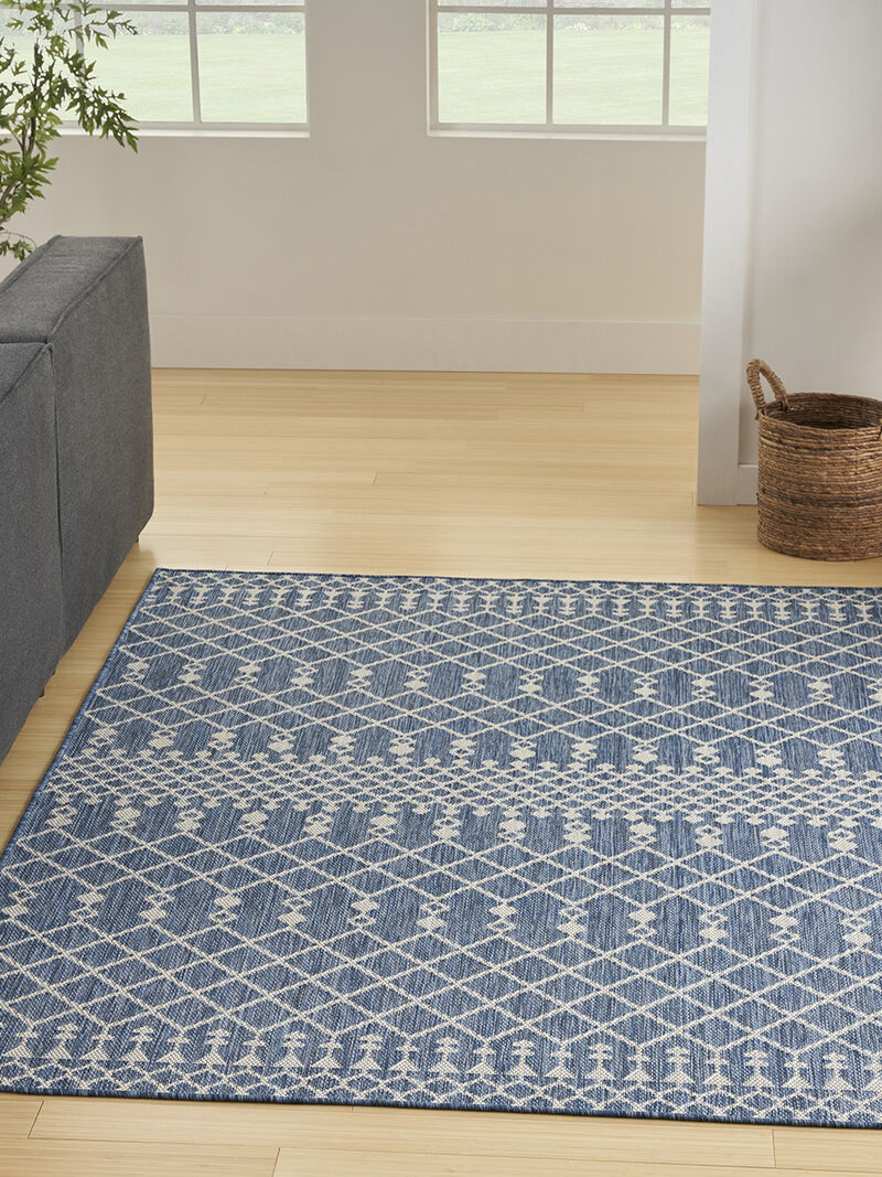 Positano POS02 Navy/Blue 7' x 10' Rug