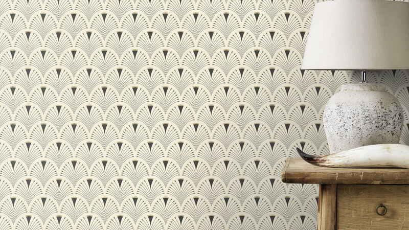 Ruhlmann Cream Fan Wallpaper image number 4