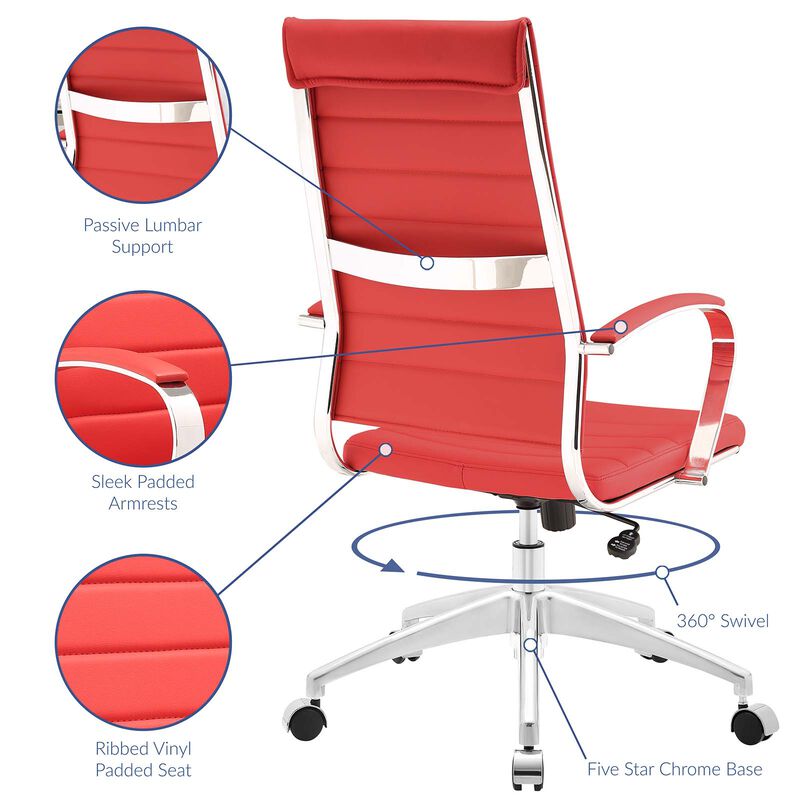 Modway Furniture - Jive Highback Office Chair image number 4