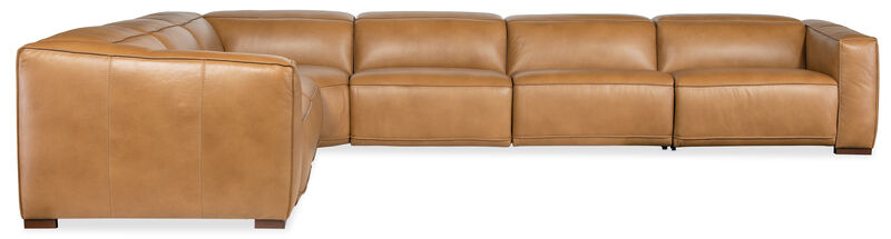 Fresco 6 Seat Sectional with 3 Power Recliners
