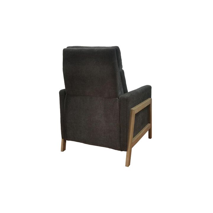 Chapel Hill Recliner With Wood Frame