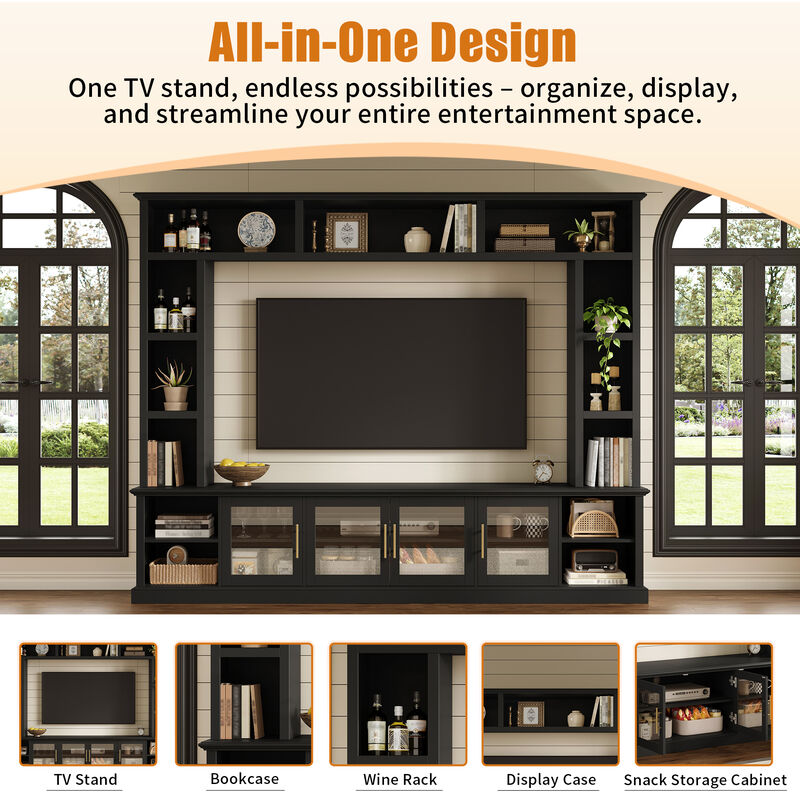 TATEUS Entertainment Center Wall image number 3
